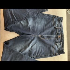 Fashion Nova Classic High Waisted Jeans Dark Wash